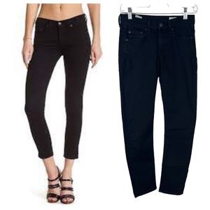Rag & Bone Liberty Capris Skinny Jeans-Black